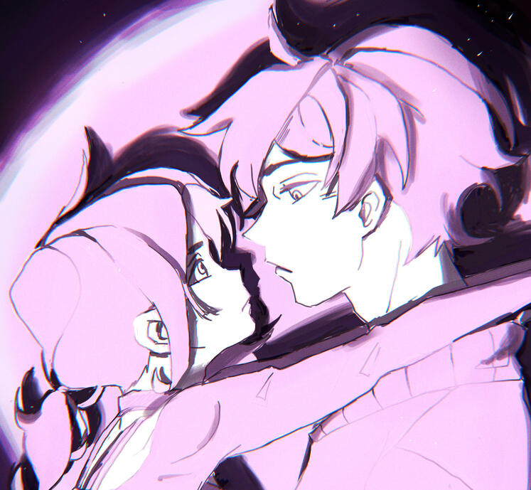 Andrew and Ashley Graves fanart illustartion